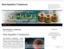 Tablet Screenshot of obathepatitisctradisional24.wordpress.com