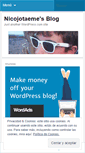 Mobile Screenshot of nicojotaeme.wordpress.com