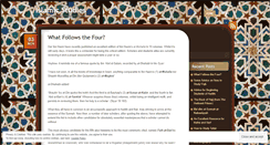 Desktop Screenshot of islamclass.wordpress.com