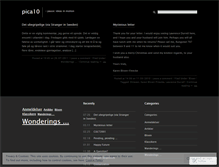 Tablet Screenshot of pica10.wordpress.com