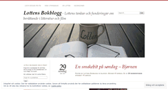 Desktop Screenshot of lottensbokblogg.wordpress.com