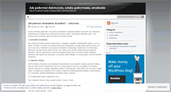 Desktop Screenshot of jakpoderwacdziewczyne.wordpress.com