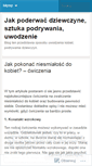 Mobile Screenshot of jakpoderwacdziewczyne.wordpress.com