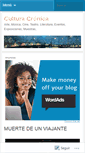 Mobile Screenshot of culturacronica.wordpress.com