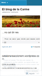 Mobile Screenshot of carmef.wordpress.com