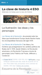 Mobile Screenshot of historia4eso.wordpress.com