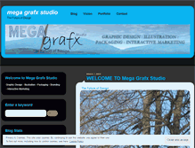 Tablet Screenshot of megagrafxstudio.wordpress.com
