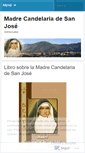 Mobile Screenshot of madrecandelaria.wordpress.com