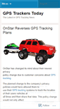 Mobile Screenshot of gpstrackingtoday.wordpress.com