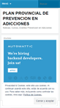 Mobile Screenshot of prevenciondeadicciones.wordpress.com