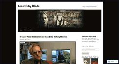 Desktop Screenshot of aliasrubyblade.wordpress.com