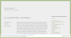 Desktop Screenshot of diasdedarcy.wordpress.com