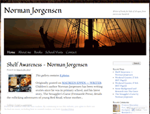 Tablet Screenshot of normanjorgensen.wordpress.com