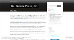 Desktop Screenshot of drdanielperezdc.wordpress.com