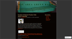 Desktop Screenshot of bayareagreenroom.wordpress.com