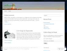 Tablet Screenshot of endlesswants.wordpress.com
