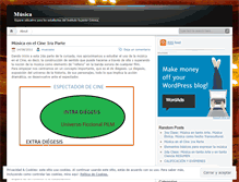 Tablet Screenshot of musicaisc.wordpress.com