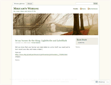 Tablet Screenshot of mikuam.wordpress.com