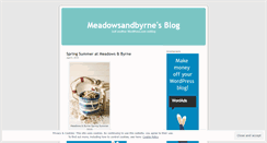 Desktop Screenshot of meadowsandbyrne.wordpress.com