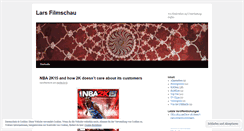 Desktop Screenshot of larsfilmschau.wordpress.com