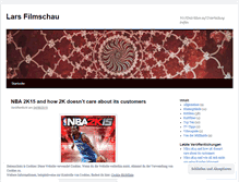 Tablet Screenshot of larsfilmschau.wordpress.com