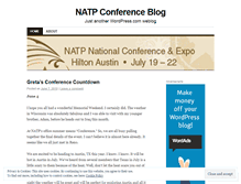Tablet Screenshot of natptax.wordpress.com