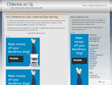 Tablet Screenshot of chilenosensl.wordpress.com
