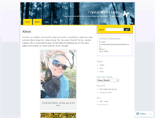 Tablet Screenshot of ccdogwalking.wordpress.com