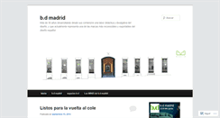 Desktop Screenshot of bdmadrid.wordpress.com