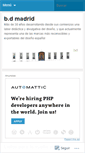 Mobile Screenshot of bdmadrid.wordpress.com