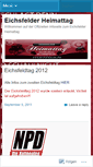 Mobile Screenshot of eichsfeld.wordpress.com