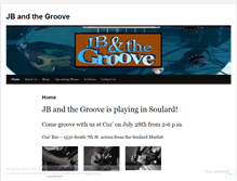 Tablet Screenshot of jbandthegroove.wordpress.com