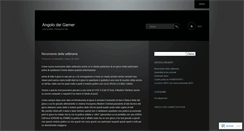 Desktop Screenshot of angolodeigamer.wordpress.com
