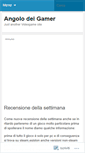 Mobile Screenshot of angolodeigamer.wordpress.com