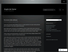 Tablet Screenshot of angolodeigamer.wordpress.com