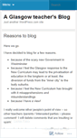 Mobile Screenshot of glasgowteacher.wordpress.com