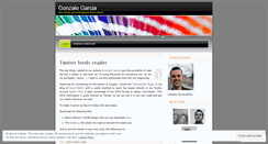 Desktop Screenshot of ggarciamarcos.wordpress.com