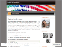 Tablet Screenshot of ggarciamarcos.wordpress.com