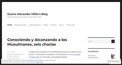 Desktop Screenshot of duanemiller.wordpress.com