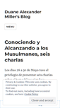 Mobile Screenshot of duanemiller.wordpress.com