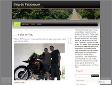 Tablet Screenshot of fabiozaum.wordpress.com
