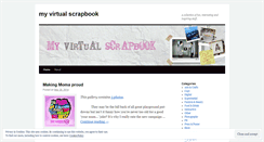 Desktop Screenshot of myvirtualscrapbook.wordpress.com