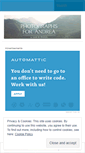 Mobile Screenshot of photographsforandrea.wordpress.com