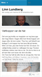 Mobile Screenshot of linnlundberg.wordpress.com
