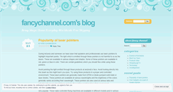 Desktop Screenshot of fancychannelblog.wordpress.com