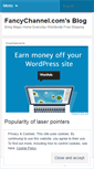 Mobile Screenshot of fancychannelblog.wordpress.com