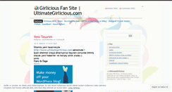 Desktop Screenshot of girlicioustar.wordpress.com