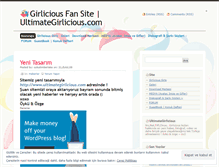 Tablet Screenshot of girlicioustar.wordpress.com