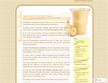 Tablet Screenshot of philippinesweddingcatering.wordpress.com