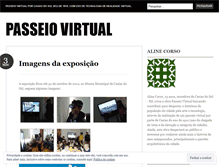 Tablet Screenshot of passeiovirtual.wordpress.com
